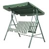 Picture of Garden courtyard chair garden swing with cushion canopy
