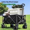 Picture of Outdoor camping foldable portable cart off-road metal camping cart