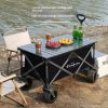 Picture of Outdoor camping foldable portable cart off-road metal camping cart
