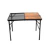 Picture of Folding camping outdoor picnic table with aluminum legs